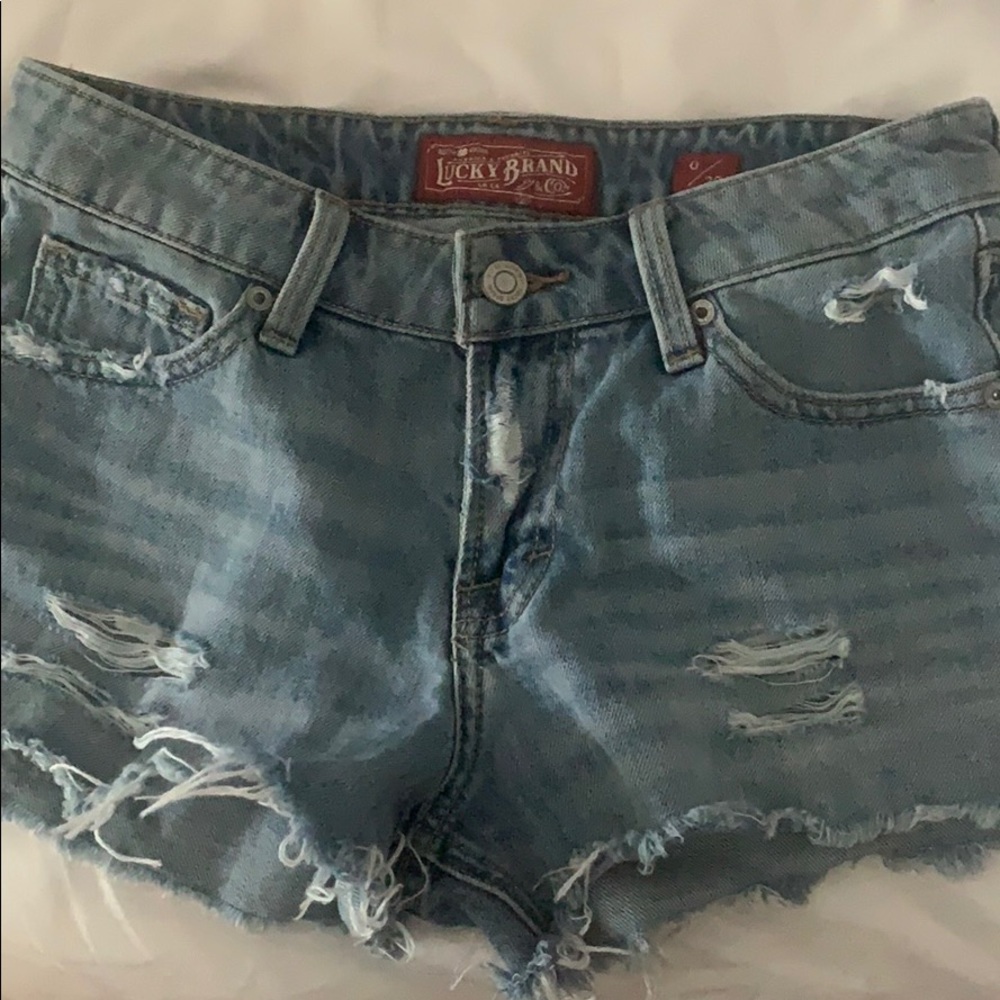 Lucky brand jean shorts